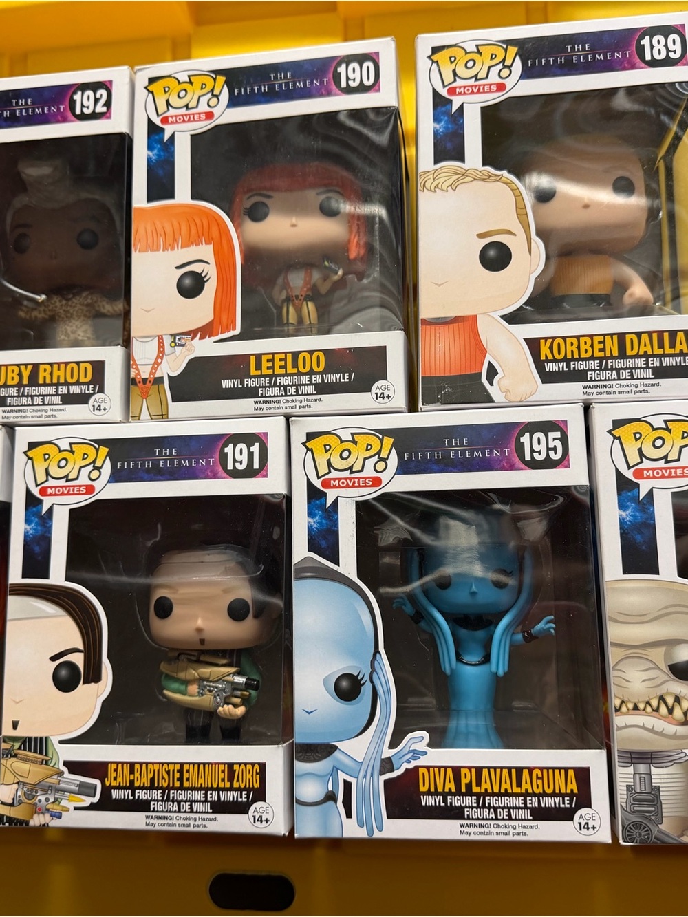 Funko Pop! The Fifth Element.